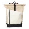 rPET (600D) Rolltop-Rucksack Marlene beige