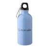 Einwandige Flasche aus recyceltem Edelstahl (400 ml) Sable Hellgrün