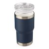 Recycelter Edelstahl-Reisebecher (350 ml) Ayen Blau