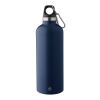 Doppelwandige Flasche aus recyceltem Edelstahl (500 ml) Lysandra Blau