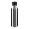 Doppelwandige Trinkflasche aus recyceltem Edelstahl (500 ml) Solene Silber