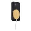 Wireless-Ladegerät aus Bambus inkl.  Kabel hellbraun | ohne Werbeanbringung | Nicht verfügbar | Nicht verfügbar
