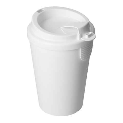 Trinkbecher &quot;Turin&quot; mit Deckel weiß | ohne Werbeanbringung | Nicht verfügbar | Nicht verfügbar