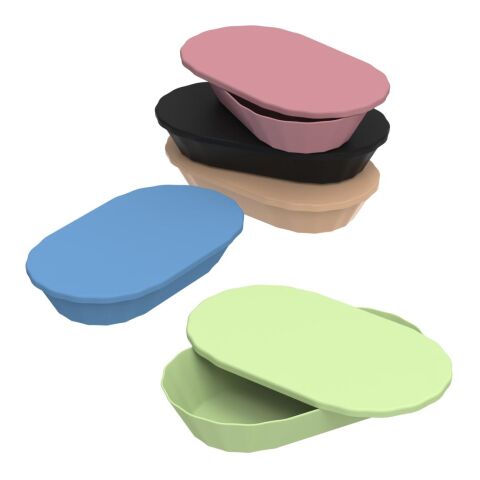 Snackschale &quot;ToGo&quot;, mit Deckel schwarz | ohne Werbeanbringung | Nicht verfügbar | Nicht verfügbar