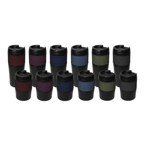 Isolierbecher &quot;Temptation&quot;, klein, mit Manschette schwarz | ohne Werbeanbringung | Nicht verfügbar | Nicht verfügbar