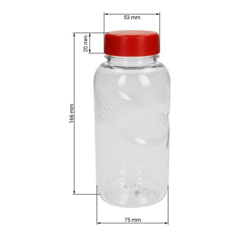 Trinkflasche Carve "Refresh", 500 ml trend-blau PS