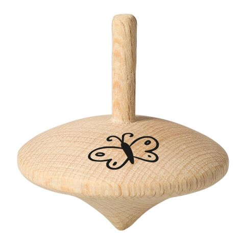 Kreisel &quot;Classic Holz&quot; natur | ohne Werbeanbringung | Nicht verfügbar | Nicht verfügbar