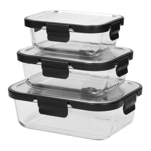 Glasbox "LOKA", 370 ml schwarz | ohne Werbeanbringung | Nicht verfügbar | Nicht verfügbar