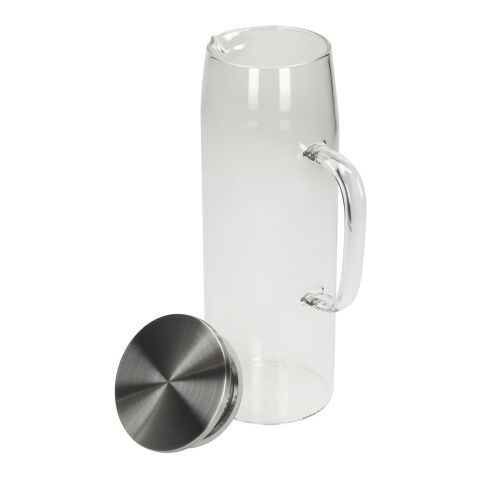 Glaskaraffe "Vivara",1,5l weiß