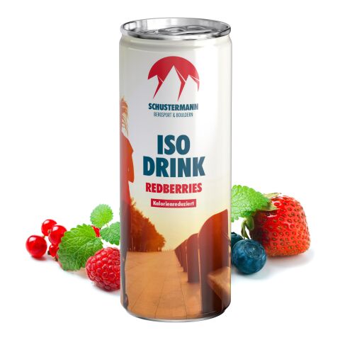Iso Drink Redberries ohne Werbeanbringung | Folienetikett (Fullbody)