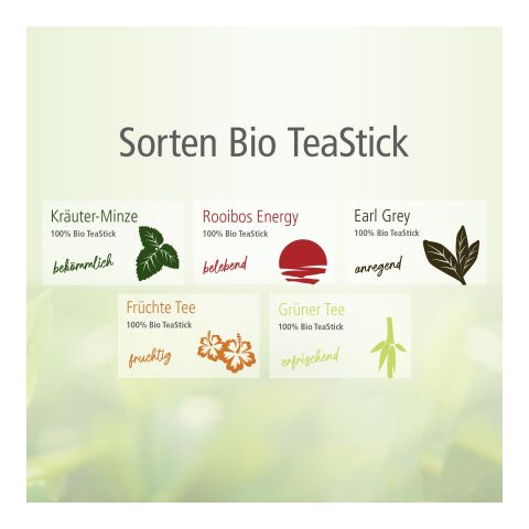 Bio TeaStick - Premium Selection Ohne Werbeanbringung | Schwarztee Earl Grey