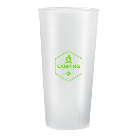 Trinkbecher &quot;Mehrweg&quot; 0,5 l transparent milchig | ohne Werbeanbringung | Nicht verfügbar | Nicht verfügbar