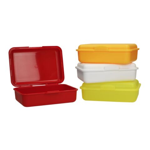 Vorratsdose &quot;School-Box&quot; mittel weiß | ohne Werbeanbringung | Nicht verfügbar | Nicht verfügbar