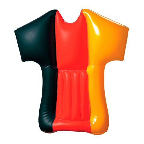 Aufblasbares Fan-Shirt "Deutschland" Deutschland-Farben | 1-farbiger Tampondruck | obere Segmente mittig gelbes Segment | Ø 80 mm