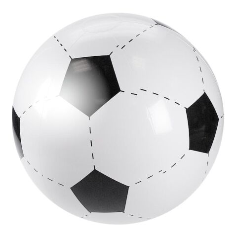 Wasserball &quot;Fußball&quot;, klein weiß/schwarz | ohne Werbeanbringung | Nicht verfügbar | Nicht verfügbar
