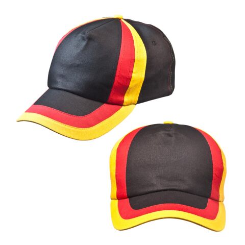 Cap "Stripes" Deutschland Deutschland Farben | ohne Werbeanbringung | Nicht verfügbar | Nicht verfügbar