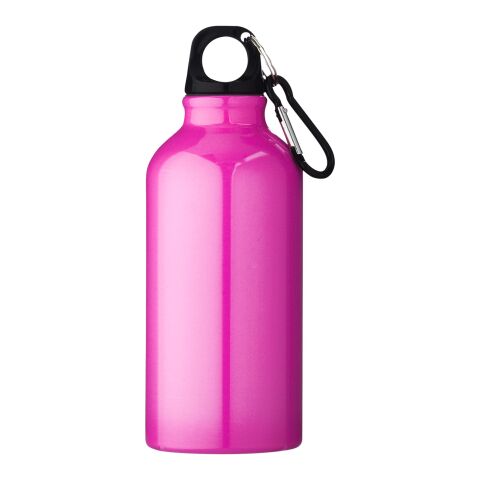 Oregon 400 ml Trinkflasche mit Karabiner neonpink | ohne Werbeanbringung | Nicht verfügbar | Nicht verfügbar