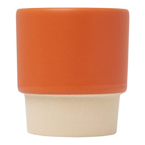 Olympia 130 ml stapelbarer Expresso Becher mit Tonboden Standard | orange | ohne Werbeanbringung | Nicht verfügbar | Nicht verfügbar