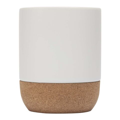 Billie 300 ml Sublimation Keramiktasse mit Korkdetails  Standard | transparent | ohne Werbeanbringung | Nicht verfügbar | Nicht verfügbar