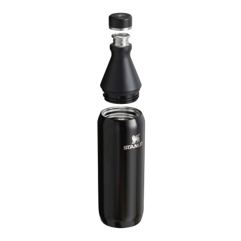 Stanley 600 ml All Day Slim Flasche schwarz