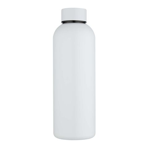 Spring 750 ml RCS-zertifizierte einwandige Trinkflasche aus recyceltem Edelstahl Standard | weiss | ohne Werbeanbringung | Nicht verfügbar | Nicht verfügbar