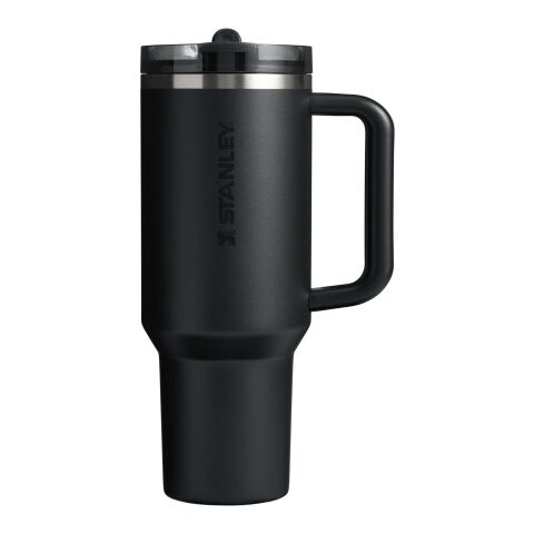 Stanley Quencher® ProTour 1180 ml Thermobecher aus recyceltem Edelstahl mit Flip Strohhalm schwarz