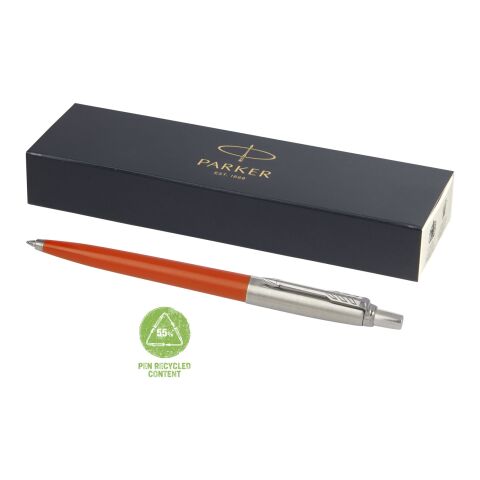 Parker Jotter Recycled Kugelschreiber Schwarze Tinte Standard | orange | ohne Werbeanbringung | Nicht verfügbar | Nicht verfügbar