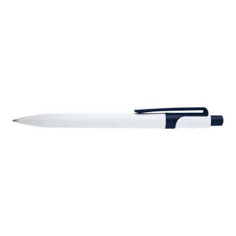 Unica Kugelschreiber aus recyceltem Kunststoff (blaue Mine) navy