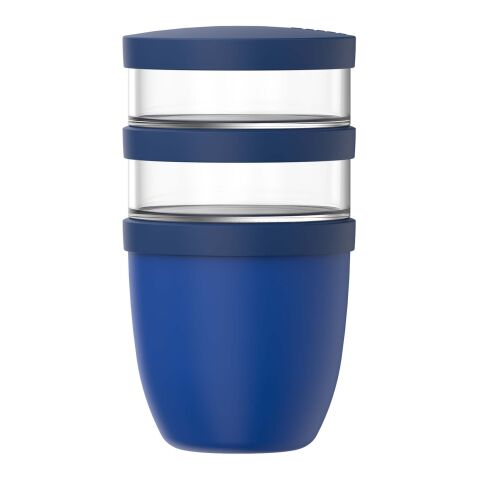 Mepal Ellipse Dreiteiliger, 500 ml + 2 x 200 ml isolierter Lunchpot Standard | Vivid blue | ohne Werbeanbringung | Nicht verfügbar | Nicht verfügbar