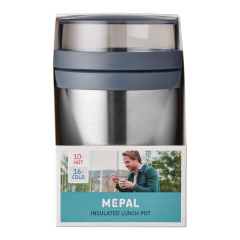 Mepal Ellipse isolierter Lunchpot Standard | Silber | ohne Werbeanbringung | Nicht verfügbar | Nicht verfügbar