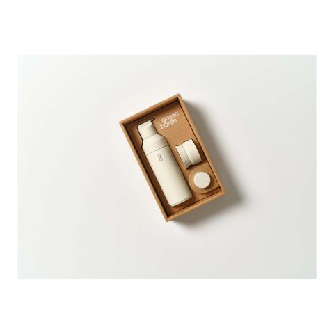 Ocean Bottle 500 ml 3 in 1 Set Standard | Sandstone | ohne Werbeanbringung | Nicht verfügbar | Nicht verfügbar