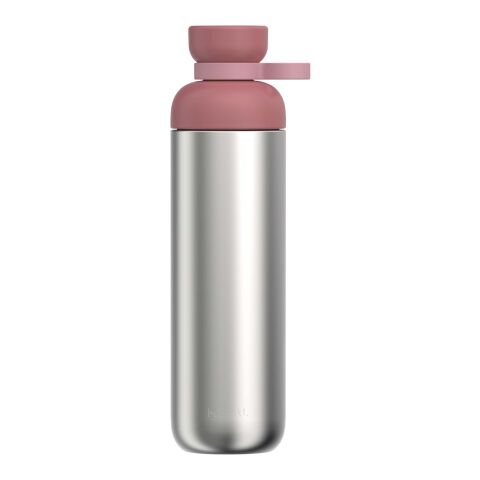 Mepal Vita 900 ml Trinkflasche aus recyceltem Edelstahl (Kohlensäure geeignet) rosa