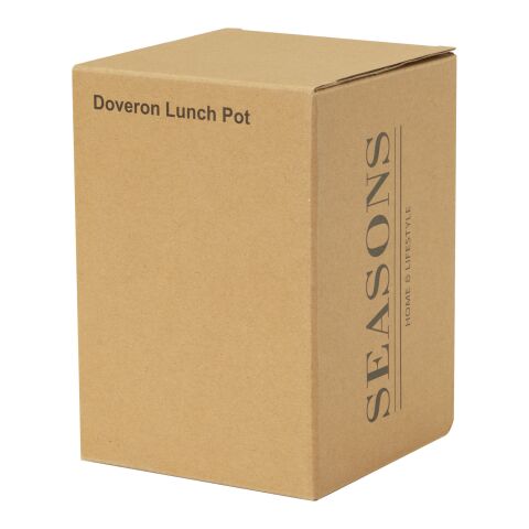 Doveron  Lunch-Pot aus recyceltem Edelstahl, 500 ml Standard | schwarz | ohne Werbeanbringung | Nicht verfügbar | Nicht verfügbar