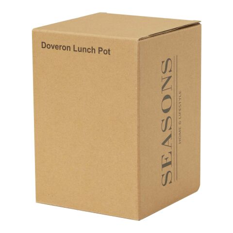 Doveron 500 ml isolierter Lunchpot aus recyceltem Edelstahl Standard | transparent weiss | ohne Werbeanbringung | Nicht verfügbar | Nicht verfügbar