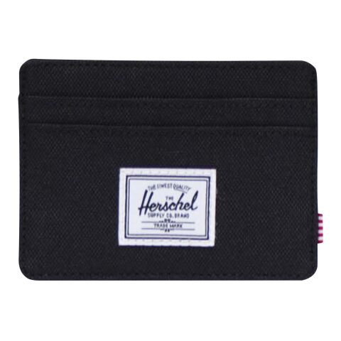 Herschel Charlie Kartenhalter aus recyceltem RFID Standard | schwarz | ohne Werbeanbringung | Nicht verfügbar | Nicht verfügbar | Nicht verfügbar