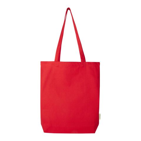Odisha 180 g/m² OCS Bio-Tragetasche mit breitem Boden 11L rot