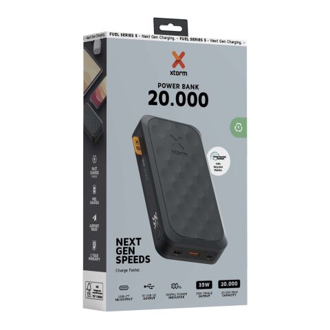 Xtorm FS520 Fuel-Serie 20.000 mAh 35 W Powerbank Standard | mitternachtsschwarz | ohne Werbeanbringung | Nicht verfügbar | Nicht verfügbar