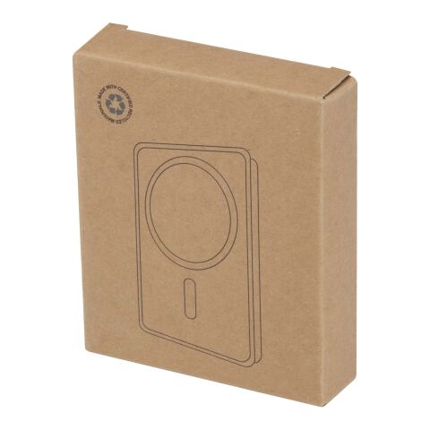 Acrab 15 W 10.000 mAh magnetische kabellose Powerbank mit 20 W PD aus recyceltem Kunststoff Standard | schwarz | ohne Werbeanbringung | Nicht verfügbar | Nicht verfügbar