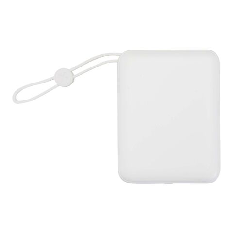 Acrux 35 W 10.000 mAh Tablet Powerbank mit integriertem Typ-C-Kabel aus recyceltem Kunststoff Standard | weiss | ohne Werbeanbringung | Nicht verfügbar | Nicht verfügbar