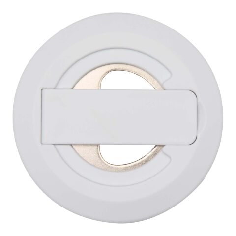 Ain Magnetische Smartphonehalterung  aus recyceltem Kunststoff mit Flaschenöffner  Standard | weiss | ohne Werbeanbringung | Nicht verfügbar | Nicht verfügbar