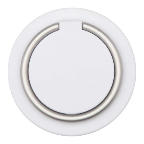 Albali Magnetische Smartphonehalterung  aus recyceltem Kunststoff mit Ringständer Standard | weiss | ohne Werbeanbringung | Nicht verfügbar | Nicht verfügbar