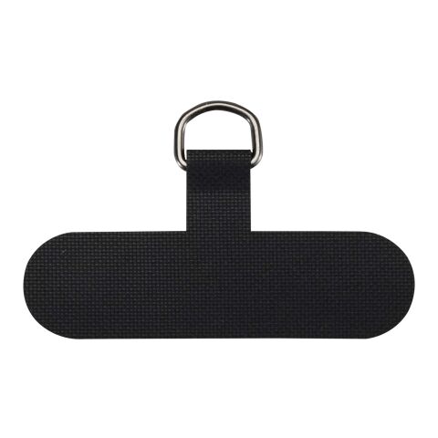 Vega verstellbares, recyceltes Smartphone Lanyard Standard | schwarz | ohne Werbeanbringung | Nicht verfügbar | Nicht verfügbar