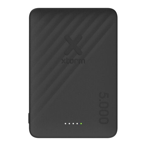 Xtorm Go2 15 W, 5000 mAh kabellose Powerbank Standard | schwarz | ohne Werbeanbringung | Nicht verfügbar | Nicht verfügbar