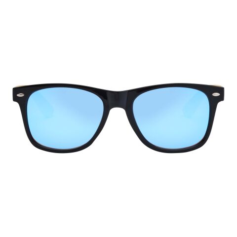 Hue Sonnenbrille mit Bambusbügeln Standard | blau-natur | ohne Werbeanbringung | Nicht verfügbar | Nicht verfügbar