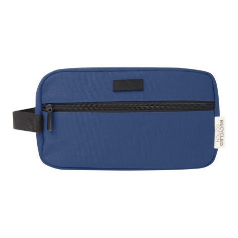 Joey Kosmetiktasche aus GRS recyceltem Canvas 3,5 L Standard | tiefes blau | ohne Werbeanbringung | Nicht verfügbar | Nicht verfügbar | Nicht verfügbar