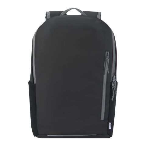 Aqua wasserdichter 15&quot; Laptop-Rucksack aus GRS Recyclingmaterial 21 L Standard | schwarz | ohne Werbeanbringung | Nicht verfügbar | Nicht verfügbar | Nicht verfügbar