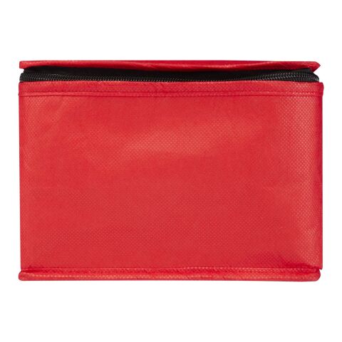 Spectrum Kühltasche aus recyceltem GRS Non Woven für 6 Dosen 4 L Standard | transparent rot | ohne Werbeanbringung | Nicht verfügbar | Nicht verfügbar