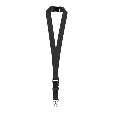 Yogi Lanyard mit abnehmbarer Schnalle Standard | schwarz | ohne Werbeanbringung | Nicht verfügbar | Nicht verfügbar | Nicht verfügbar
