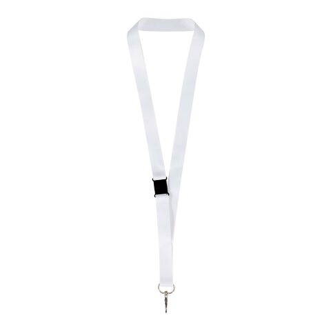 Lois Sublimation RPET-Lanyard mit Sicherheitsverschluss schwarz-weiss | 15mm | ohne Werbeanbringung | Nicht verfügbar | Nicht verfügbar