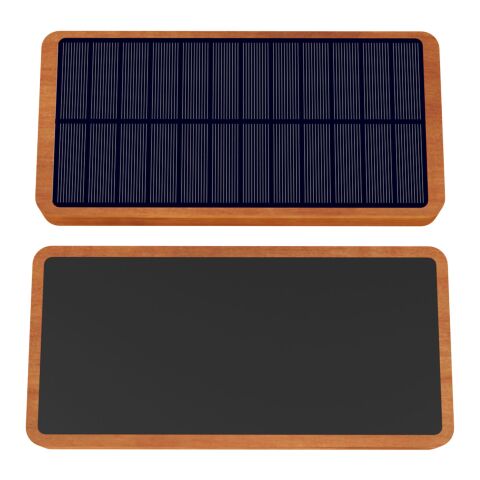 SCX.design P32 Solar-Powerbank 10.000 mAh mit Leuchtlogo holz | ohne Werbeanbringung | Nicht verfügbar | Nicht verfügbar